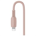 Baseus Colourful USB 2.0 / Lightning Kabel CALDC-04 - 1.2m - Rosa