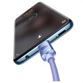 Baseus Crystal Shine USB-C / USB-C Kabel CAJY000705 - 2m - Lila