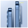 Baseus Full-Frame iPhone 12 Pro Max Kameralinsskydd i Härdat Glas - 2 St.