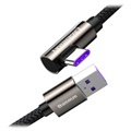 Baseus Legend Series Nylonflätad USB-C Kabel 66W - 1m