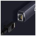 Baseus Lite Series USB-C / Gigabit Ethernet Nätverksadapter - Grå