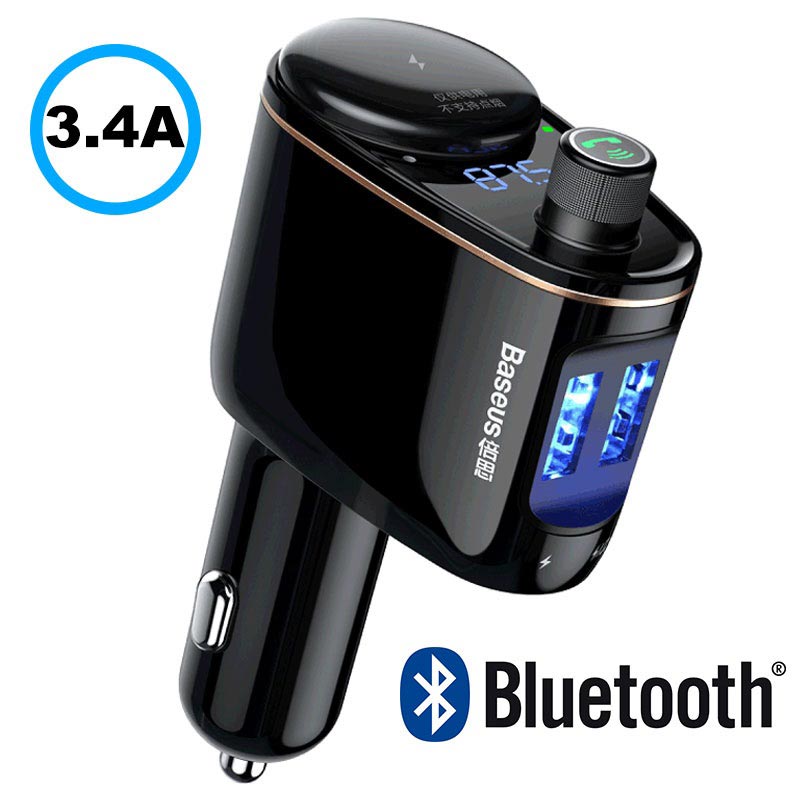 Baseus Bluetooth FMsändare & Billaddare