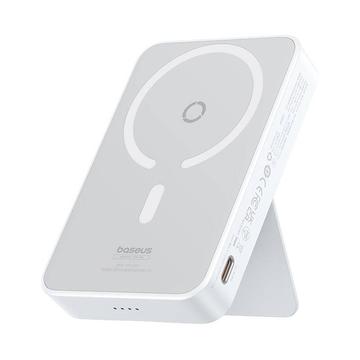 Baseus MagPro magnetisk trådlös powerbank - 20W, 5000mAh - Vit