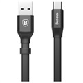 Baseus Nimble Laddning & Synk USB-C-Kabel CATMBJ-01 - 23cm