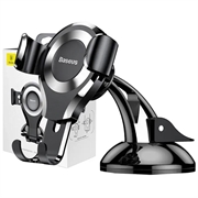 Baseus Osculum gravitationsbaserad telefonhållare SUYL-XP0S - svart + silver