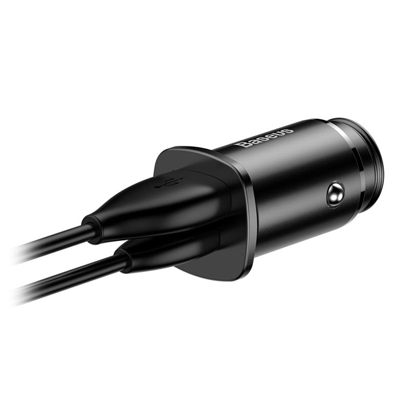 Baseus Quick Charge 3.0 Billaddare för Samsung Quick Charger QC 3.0 USB Mobil Laddare för Huawei Xiaomi Snabb laddning Baseus Quick Charge 3.0 Billaddare för Samsung Quick Charger QC 3.0 USB Mobil Laddare för Huawei Xiaomi Snabb laddning