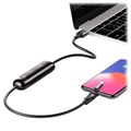 Baseus Portable Powerbank - Lightning, USB-C, MicroUSB - Svart