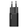 Baseus Super Si Quick Laddare 30W - USB-C - Svart