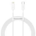 Baseus Superior Series USB-C / Lightning-kabel - 1.5m, 20W - Vit