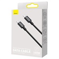 Baseus Superior Series USB-C / USB-C Kabel - 100W, 2m - Svart