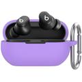 Beats Studio Buds+ AhaStyle WG157 Silikonfodral med karbinhake - Lila