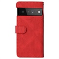 Bi-Color Series Google Pixel 6 Plånboksfodral - Röd