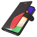 Bi-Color Series Samsung Galaxy A52 5G Plånboksfodral - Svart