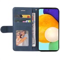 Bi-Color Series Samsung Galaxy A52 5G, Galaxy A52s Plånboksfodral - Blå