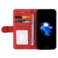 Bi-Color Series iPhone 7/8/SE (2020)/SE (2022) Plånboksfodral - Röd