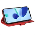 Bi-Color Series Xiaomi Mi 11 Lite 5G Plånboksfodral - Röd