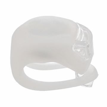 Cykellampa fram och bak Silikon LED cykellampa multifunktionell vattentålig strålkastare bakljus för cykelsäkerhet