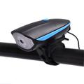 Cykellampa 3 lägen USB uppladdningsbar 250LM LED cykellampa ficklampa cykeltillbehör - blå