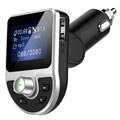 Dubbel USB-billaddare & Bluetooth FM-sändare BT39 - Svart