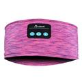 Bluetooth-pannband Trådlösa hörlurar för musik och sömn Hörlurar för sömn HD-stereohögtalare för sömn, träning, jogging, yoga - Rose