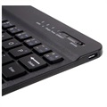 Samsung Galaxy Tab A7 Lite Fodral med Bluetooth-tangentbord - Svart