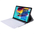 Samsung Galaxy Tab S6 Lite 2020/2022 Fodral med Bluetooth-tangentbord - Guld