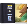 Business Style Samsung Galaxy Tab A7 Lite Smart Foliofodral - Svart