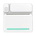 C19 Bluetooth-termisk skrivare för självhäftande klistermärken för studenter Smart etikettskrivare, standardversion - grön