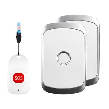 C20 Larm för övervakning av äldre - 1 samtalsknapp, 2 mottagare - Silver