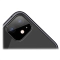iPhone 11 Kameralinsskydd i Metall & Härdat Glas - Svart