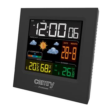 Väderstation Camry CR 1166 med fjärrsensor - svart