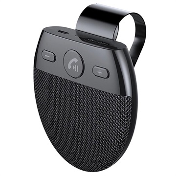 Bluetooth-Högtalartelefon för Bil med Uppladdningsbart Batteri SP11 - Svart