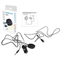 Billaddare / Handsfree Bluetooth med Trådbunden Fjärrkontroll BC20 - AUX - Svart