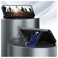 Korthållare Samsung Galaxy S21 5G Hybrid Skal - Svart