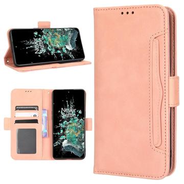 Cardholder Serie OnePlus 10T/Ace Pro Plånboksfodral - Rosa