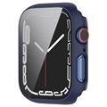 Apple Watch Series 7 Skal med Härdat Glas Skärmskydd - 41mm - Blå