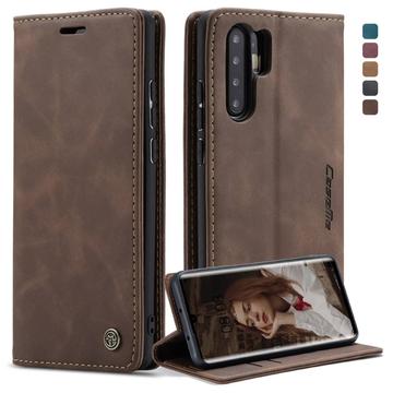 Huawei P30 Pro Caseme 013 Series Plånboksfodral - Kaffe
