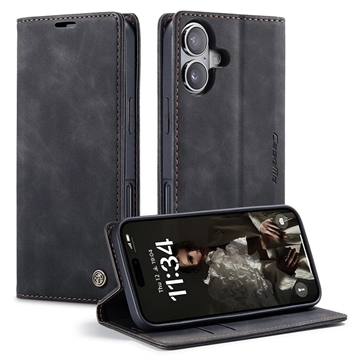 iPhone 16 Plus Caseme 013 Series Plånboksfodral - Svart