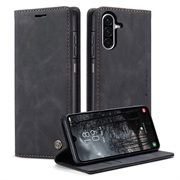 Samsung Galaxy A17 Caseme 013 Series Plånboksfodral - Svart