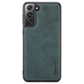 Caseme 2-i-1 Multifunktionell Samsung Galaxy S21 FE 5G Plånboksfodral - Grön