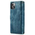 Caseme C30 Multifunktionell iPhone 14 Plånboksfodral - Blå