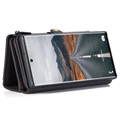 Caseme 2-i-1 Multifunktionell Samsung Galaxy S21 5G Plånboksfodral - Svart