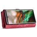 Caseme Multifunktionell Samsung Galaxy Note10+ Plånboksfodral - Röd