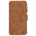 iPhone 6/6s Caseme 2-i-1 multifunktionellt plånboksfodral - brun