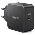 Choetech USB-C Power Delivery Väggladdare - 30W - Svart