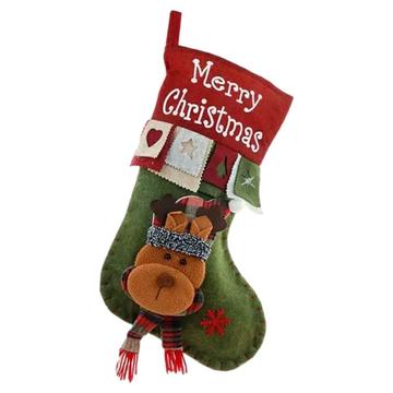 Julstrumpa med 3D-figur
