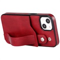 iPhone 13 Mini Belagd TPU-skal med RFID - Röd