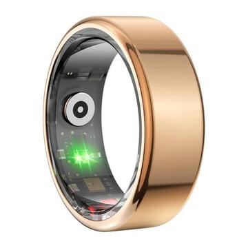 Colmi R02 Vattentät Smart Ring - Danska, Svenska, Engelska Språk - Storlek: 10/19.8mm - Guld