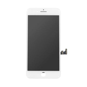 iPhone 8 Plus LCD Display - Vit - Grade A