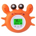 Krabbformad Flytande Badtermometer med Rumstemperatur